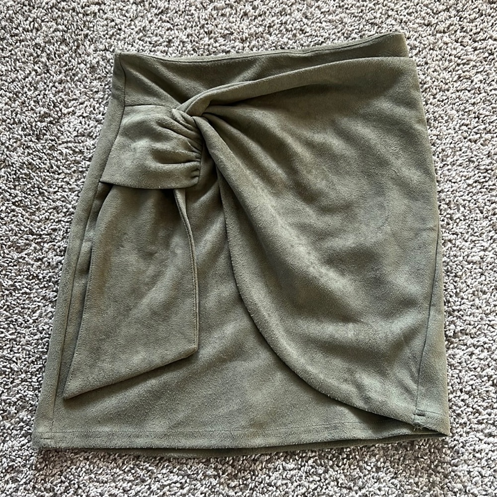 Altard State Warp Skirt, olive green, size xs